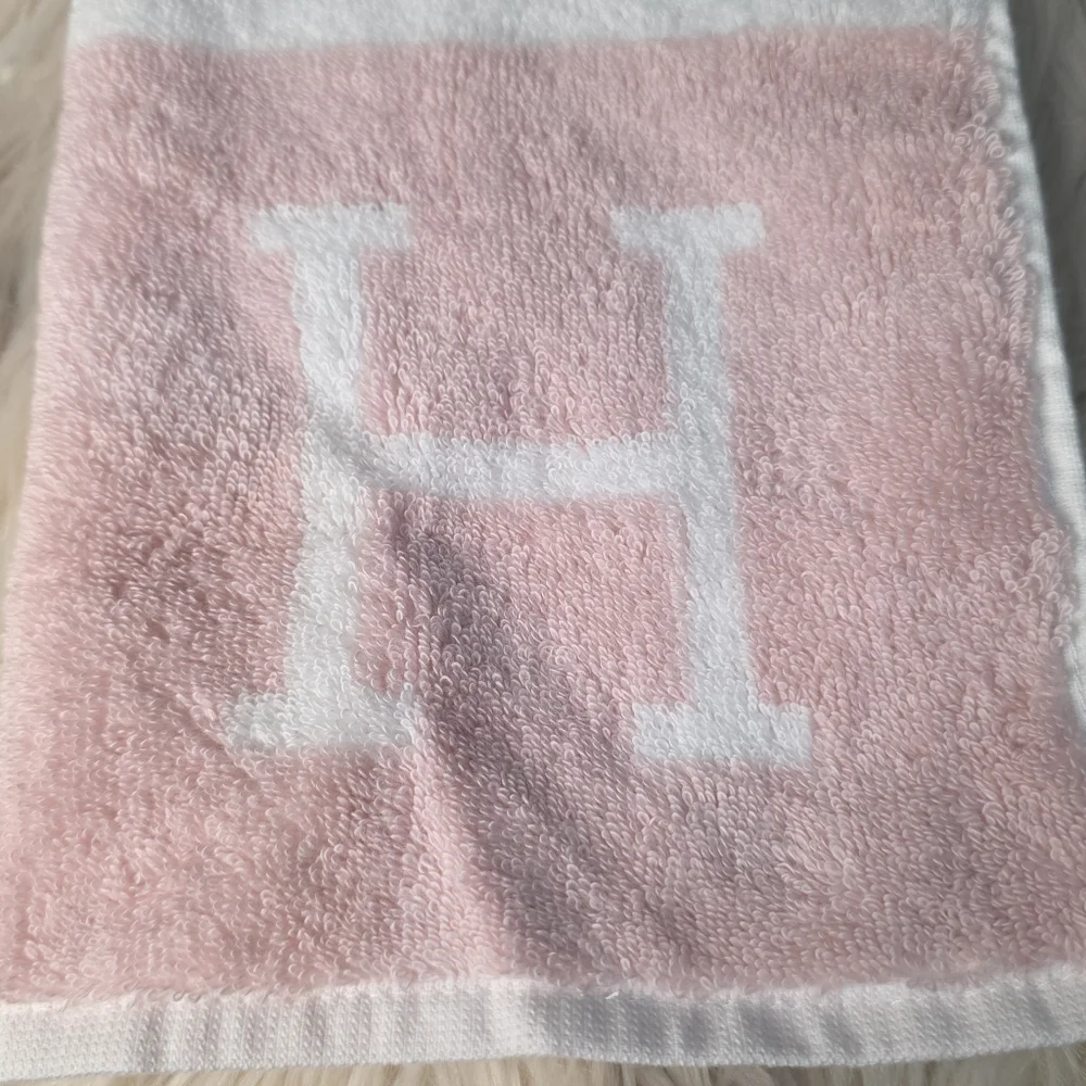 Unused Hermès Avalon Bicolor 100% Cotton Handkerchief